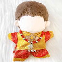 【ぬい服】ぬいぐるみ用チャイナ服 10~15cm 用