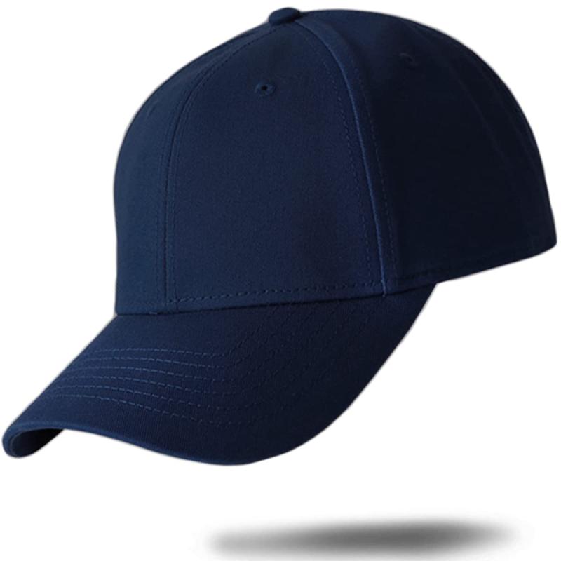 [Andeor] キャップ メンズ 大きいサイズ 帽子【UPF50+測定済み・こだわりの深さ・2重型崩れにくい】 無地 野球帽 コットン100% 紫外線対策 日よけ 人気 男女兼用 2サイズ展開