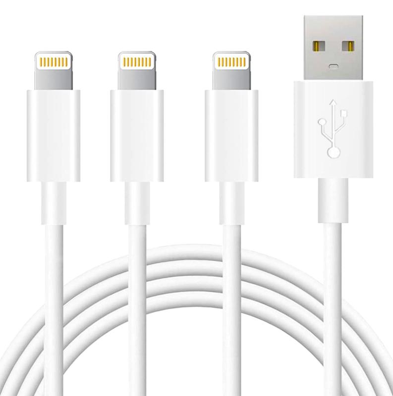 Phone 充電ケーブル 純正 【3本セット/ 1.8M 】 超高耐久ケーブル 急速充電 phone 充電コード phoneケーブル アイホン充電 ケーブルPhone 14/Phone 13/13 Pro/12/11/X/8/8plus各種対応