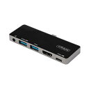 StarTech.com USB Type-Cマルチ変換アダプター/直挿しタイプ/USB-Cマルチハブ/4K 60Hz HDMI 2.0/100W USB PD...