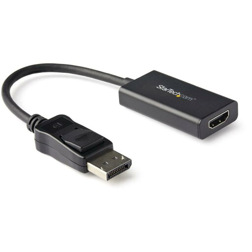 StarTech.com DisplayPort - HDMI 変換アダプタ HDR対応 4K/60Hz ディスプレイポート(オス) - HDMI(メス) DP2HD4K60H StarTech.com DisplayPort - HDMI 変換アダプタ HDR対応 4K/60Hz ディスプレイポート(オス) - HDMI(メス) DP2HD4K60H