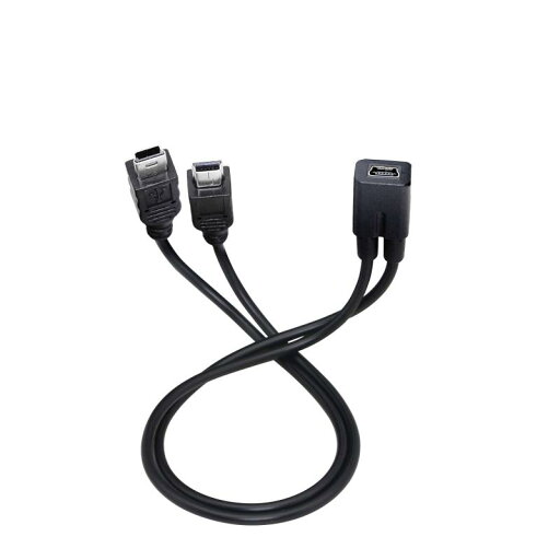 SinLoon 2 in 1 充電ケーブル mini micro usb Y字ケーブルmini USB 同時給電可 レコーダー電子犬ナビゲーターの運転に適しています SinLoon 2 in 1 充電ケーブル mini micro usb Y字ケーブルmini USB 同時給電可 レコーダー電子犬ナビゲーターの運転に適しています