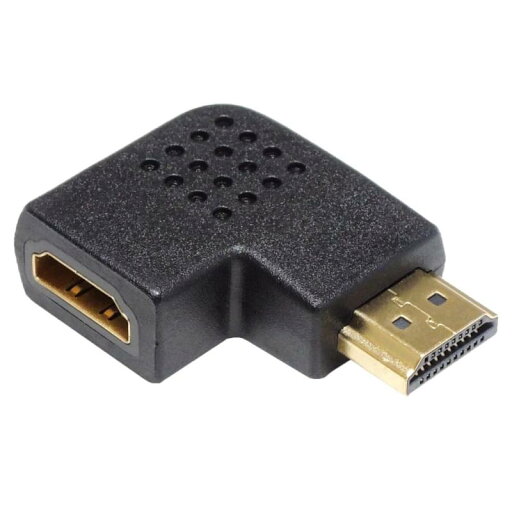 KAUMO HDMI 向き変換 (右向き) 横向き 横差し HDMI L字型コネクタ KAUMO HDMI 向き変換 (右向き) 横向き 横差し HDMI L字型コネクタ