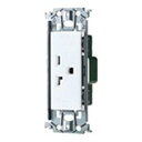 パナソニック(Panasonic) 15A・20A兼用埋込接地コンセント 250V 金属枠付 マットセラミックホワイト WTL19223MW(3)