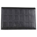 DAKS CARD CASE ダックス カードケース 名刺入れ 定期入れ メンズ ブラック 黒 DP25375