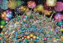【日本製】 ジグソーパズル アートコレクション チャールズ・ファジーノ ようこそワールド セレブレーション 1000ピース (31-538)