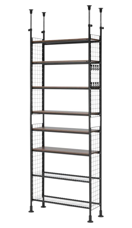 武田コーポレーション 【脱衣所・タオルラック・つっぱり棒・伸縮棚】