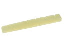 Fender用 底面フラットタイプ 牛骨製 無漂白汎用溝切りシェイプドナット(整形ナット) 42ミリ幅