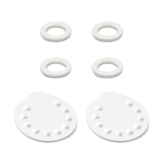 Maymom 搾乳機部品 交換用パーツ メデラ手動さく乳器ハーモニーに向け Oリング4個と白い薄膜2枚 非純正品 Maymom 搾乳機部品 交換用パーツ メデラ手動さく乳器ハーモニーに向け Oリング4個と白い薄膜2枚 非純正品