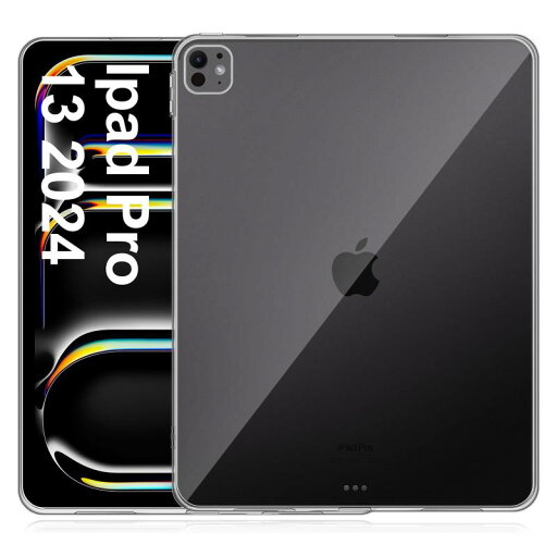 iPad Pro 13インチ ケース 2024 第7世代 TPU+PC素材 耐衝撃 ソフト シリコンケース 極薄 軽量 Kluso iPAD Pro 13inch 2024 対応 保護カバー 全面保護 擦り傷防止 指紋防止 落下防止(クリア) iPad Pro 13インチ ケース 2024 第7世代 TPU+PC素材 耐衝撃 ソフト シリコンケース 極薄 軽量 Kluso iPAD Pro 13inch 2024 対応 保護カバー 全面保護 擦り傷防止 指紋防止 落下防止(クリア)