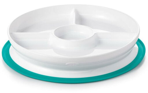 OXO Tot オクソートット くっつく ランチプレート ティール FDOX61121200 1個 (x 1) OXO Tot オクソートット くっつく ランチプレート ティール FDOX61121200 1個 (x 1)