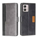 Yiunssy For Moto g53j 5Gケース 手帳型 Moto g53y 5G 手帳 ケース マグネット式スタンド機能 カード収納 軽量 落下防止 衝撃吸収 全面保護 財布型 折り畳み式 横置き機能 カメラレンズ保護 携帯カバー(3)