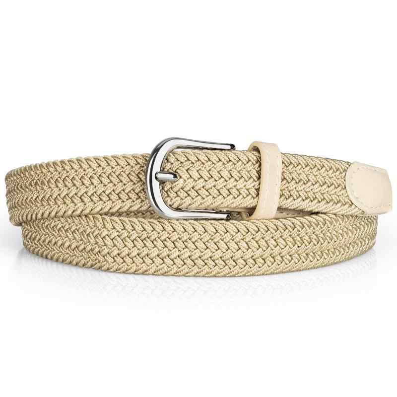 [アルフィリ] ベルト レディース レディースベルト メッシュベルト おおきいサイズ ゴムベルト スーツ ..