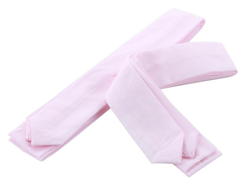 [さらさ] 長さ 207cm 腰ひも 腰紐 綿 ポリエステル ピンク 2本セット