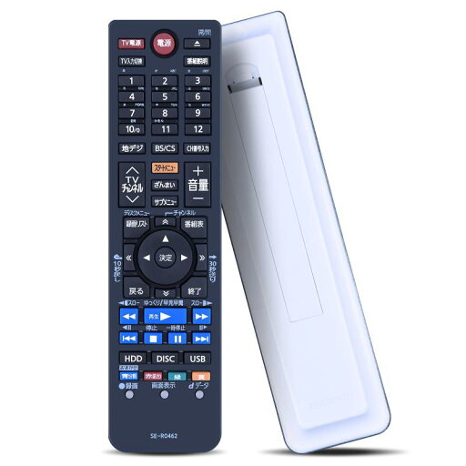WDZP 交換用リモコン SE-R0462 for 東芝 TOSHIBA ブルーレイレコーダー リモコン 操作簡単 設定不要 DBR-Z610 DBR-Z620対応【部品番号:79106536】 WDZP 交換用リモコン SE-R0462 for 東芝 TOSHIBA ブルーレイレコーダー リモコン 操作簡単 設定不要 DBR-Z610 DBR-Z620対応【部品番号:79106536】