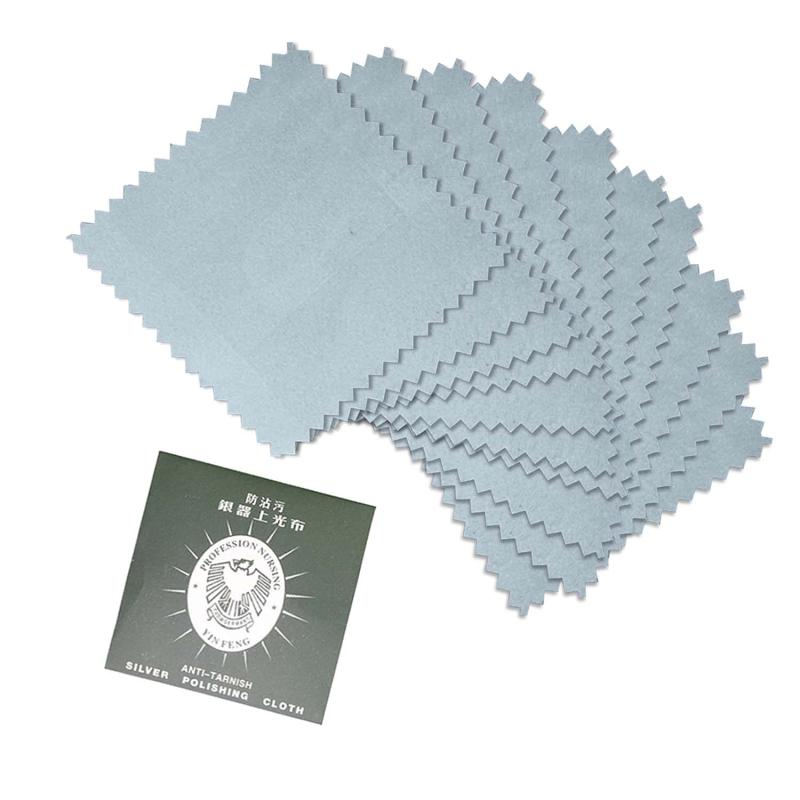 RICISUNG 銀製品銀磨き布 シルバー磨き 金属磨きクロス，シルバー製品用 アクセサリー 洗浄 シルバー ..