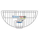 GEX ジェックス メダカ元気 メダカのための飼育鉢用フタ大 半円 専用フタ メダカのための飼育鉢370/420用 細目金網 外敵からメダカを守る スチール製