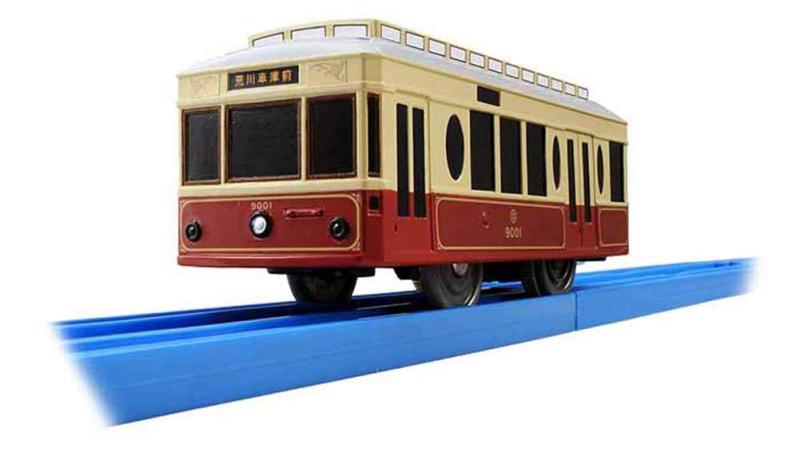 タカラトミー(TAKARA TOMY) プラレール 東京さくらトラム（都電荒川線）9000形（9001号車）(3)