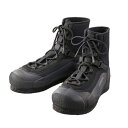 シマノ(SHIMANO) フィッシング シューズ ロックショアウェットブーツ ウォータードレイン ピンフェルト 25~28cm FS-080U ブラック
