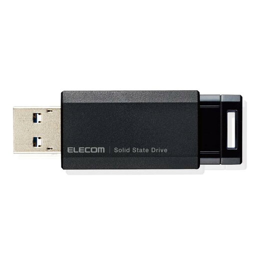エレコム 外付けSSD USB3.2(Gen2) PS5/PS4(メーカー動作確認済) ノック式 エレコム 外付けSSD USB3.2(Gen2) PS5/PS4(メーカー動作確認済) ノック式