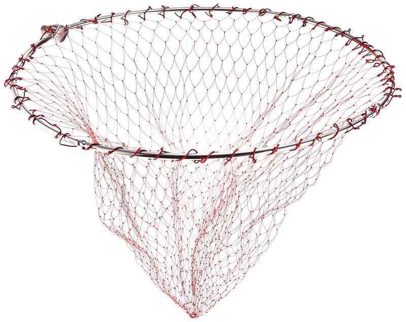 シマノ(SHIMANO) 玉網 ステン磯ダモ (4つ折りタイプ) レッド 45cm~60cm