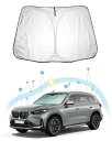 【RUIYA】BMW フロントガラス用 サンシェード 日よけ 日差しカット コンパクト収納 車種専用設計