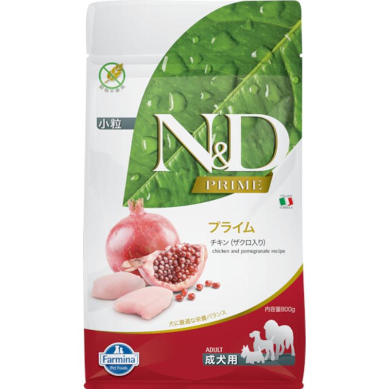N&D プライム ドッグフード グレインフリー チキン（ザクロ...(3)