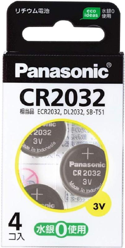 ѥʥ˥å   3V 4 CR-2032/4H (2ĥå)