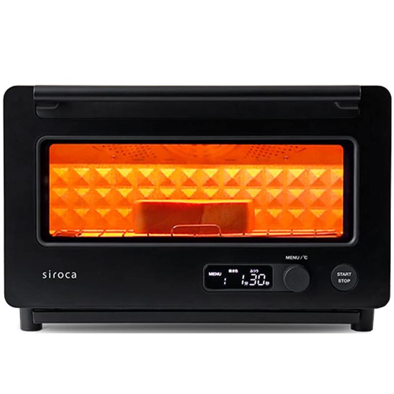 シロカ すばやきトースター ST-2D351 [約1分で極上トースト/ノンフライ調理/コンベクション/オーブン/..