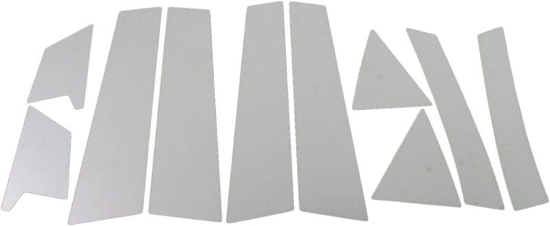 BRIGHTZ CX-7 超鏡面メッキピラーパネルカバー 10PC バイザー無し用 【 PIL－SIL－019 】