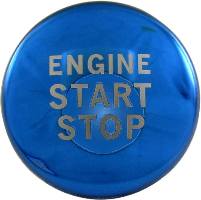 BRIGHTZ ハイゼットキャディ LA700V LA710V ステンレスエンジンスタータースイッチカバー 青 【 INT－ETC－311 】 LA700 LA710 LA A700 A710 700 710 ハイゼット キャディ