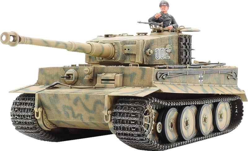 タミヤ 1/35 ミリタリーミニチュアシリーズ No.194 ドイツ陸軍 重戦車 タイガーI型 中期生産型 プラモデル 35194(3)