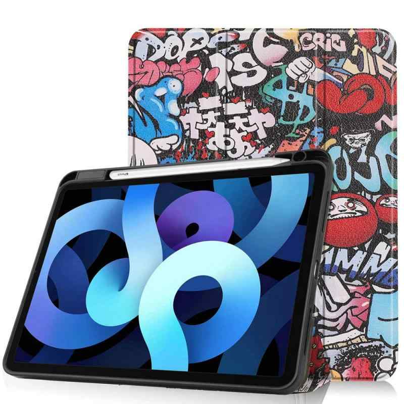 iPad Air 5 2022ケース，iPad Air 4 2020ケース手帳型，軽い 綺麗三つ折りマルチスタンド機能付きスタンドスマートカバー，スタイリッシュ 2022 iPad Air第5世代/2020 iPad Air第四世代10.9インチカバー，