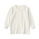 無印良品 ベビー あたまするっと起毛スムースクルーネック長袖Tシャツ ユニセックスベビー CC23SA4A(4)