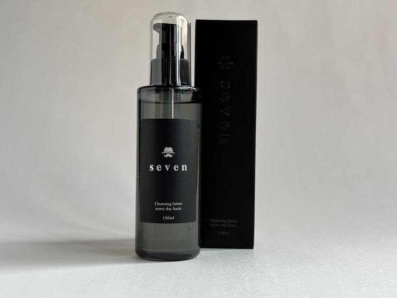 sevenクレンジング洗顔｜メンズスキンケア｜男性用洗顔｜ニキビ｜肌荒れ｜ナイアシンアミド｜毛穴汚れ・皮脂をスッキリ洗浄｜洗い上がりしっとり感｜ジェル洗顔｜無添加・日本製