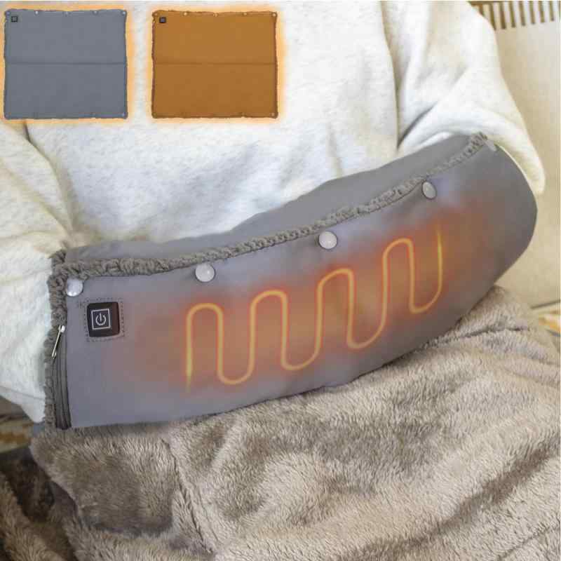 ENOKAWA ホットマット USB 給電式 お腹 ヒーター 3段階温度調整 10秒速暖 40×45 ...