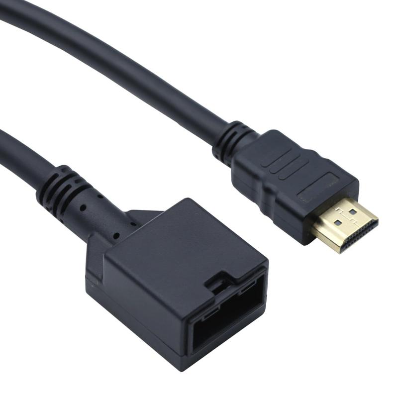 HDMI 4K タイプA オス - タイプEメス オーディオビデオケーブル 自動車接続システムグレードコネクター用 1m(2)