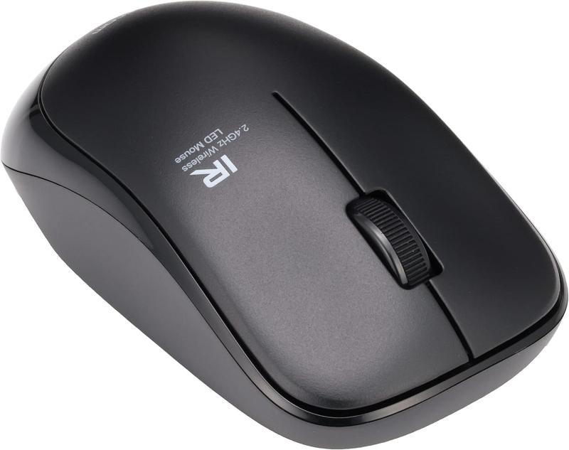 エレコム ワイヤレスマウス 3ボタン 省電力 約2.5年電池交換不要 ブラック