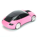 コンピュータ マウス 車型 ピンク ゲーム マウス ABS ラップトップ マウス スマート 車型 ポータブル 2.4G コードレス マウス USBレシーバー付き...