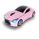 RUUNNER かっこいい小型くるま ワイヤレスマウス 無線 クール 車型 スポーツカー コンパクト 光学式コードレス 小型 軽量 持ち運び便利 USB 2.4...