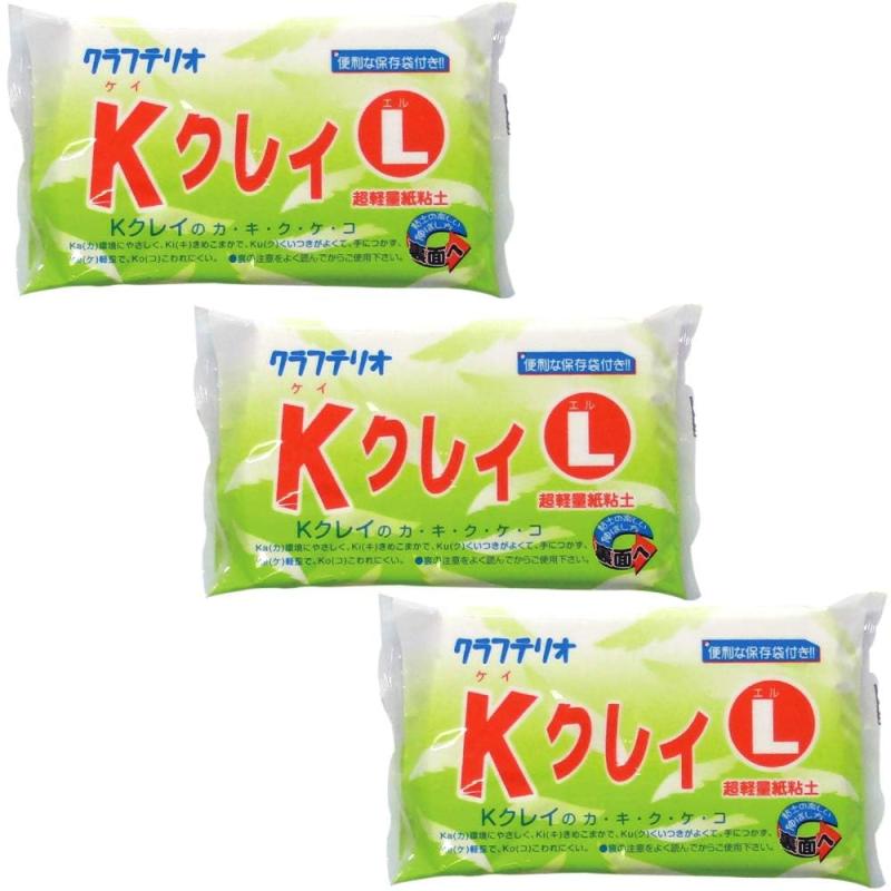 [たのつく] KクレイL 超軽量紙粘土 3