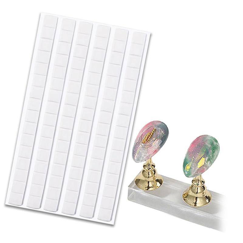 Hamth9 ネイルチップスタンド ネイル粘土 粘着 密着 たっぷり 大容量