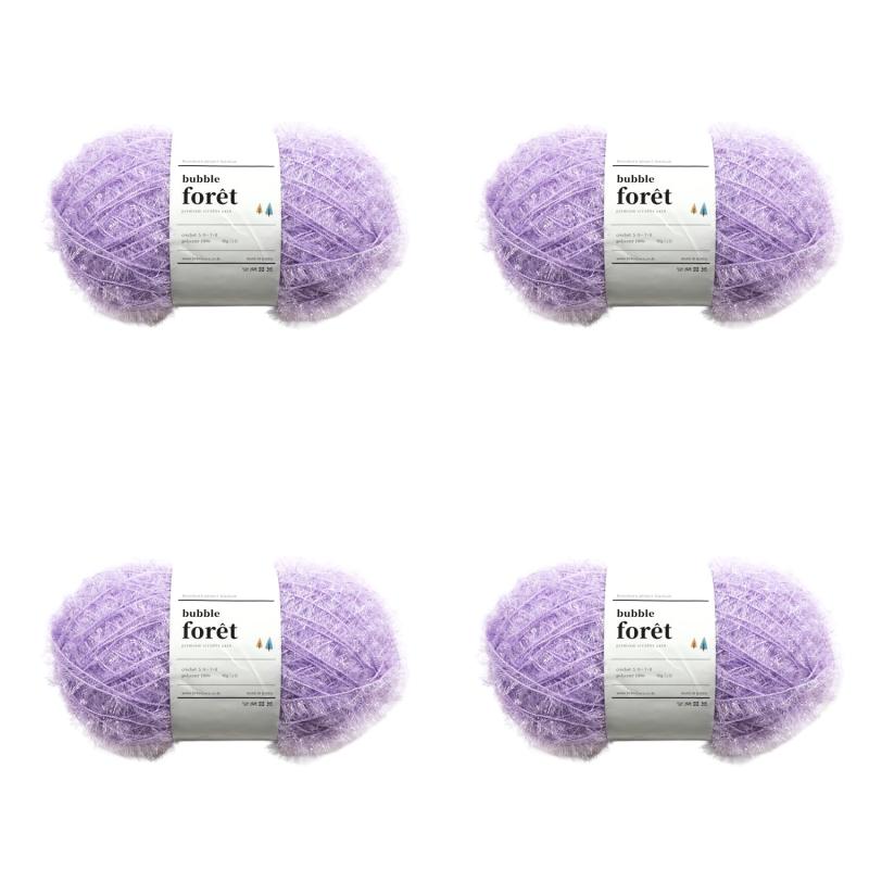 Knit Wit 韓国エコたわし毛糸 bubble foret-バブルフォレ- 90g