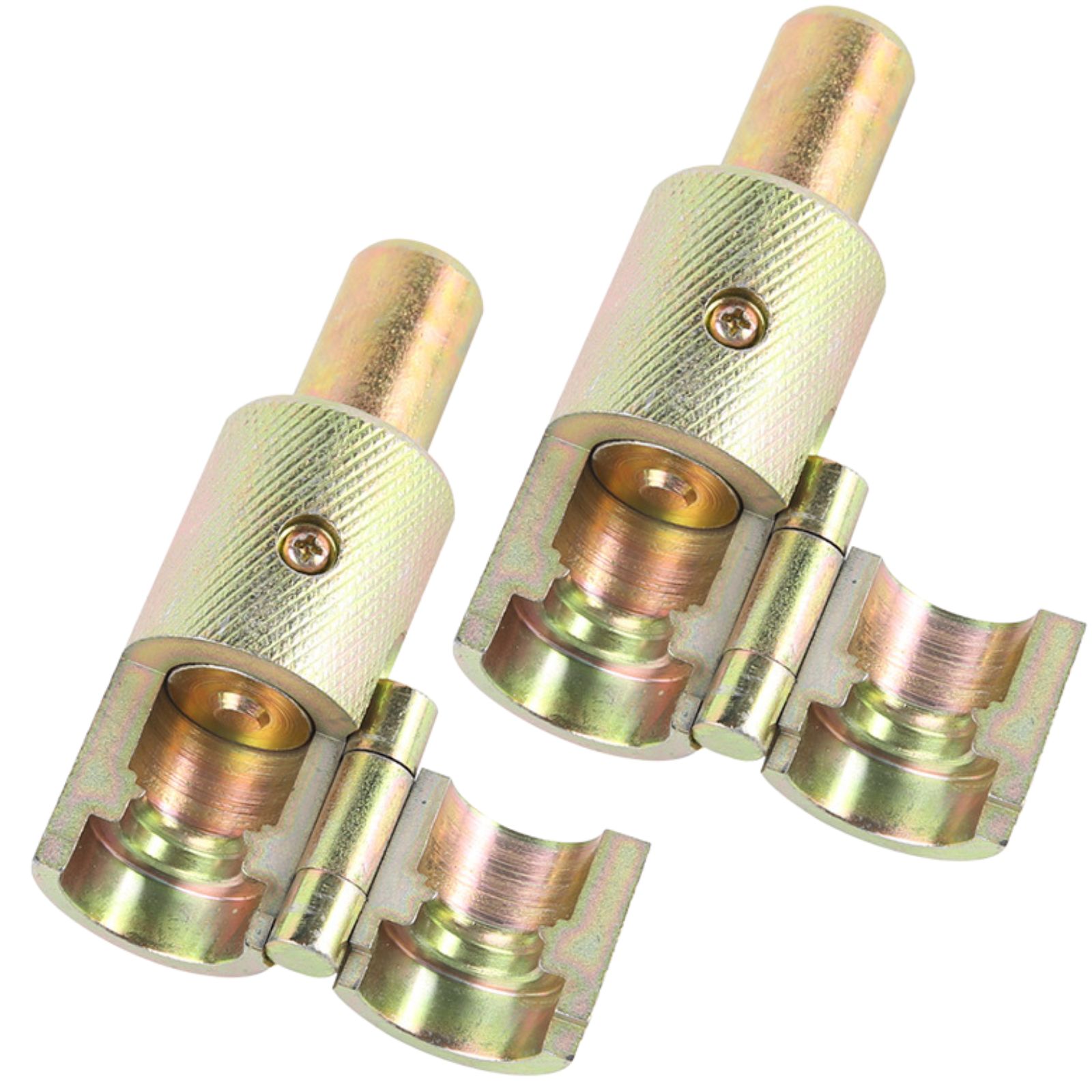 geneX 水道管 フレキ管 ツバ出し工具 ツバ出し機 16mm 20mm 2個セット 三山 カシメ ハンマー タイプ フ..