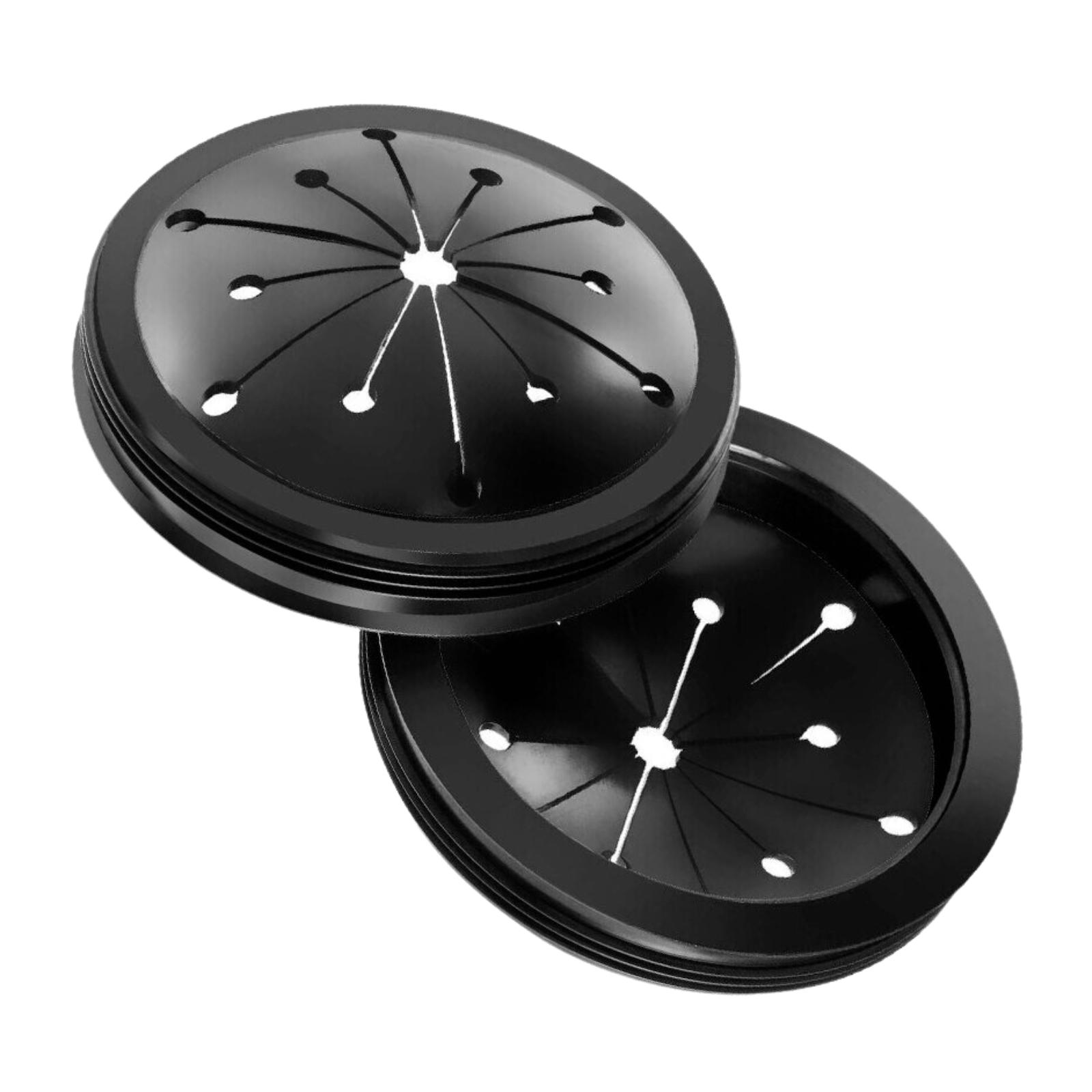 geneX 排水口カバー 排水溝 ゴム 排水口水切りカゴ 排水口 流し用菊割れゴム シンク 8 x 8 x 1.1cm 2枚