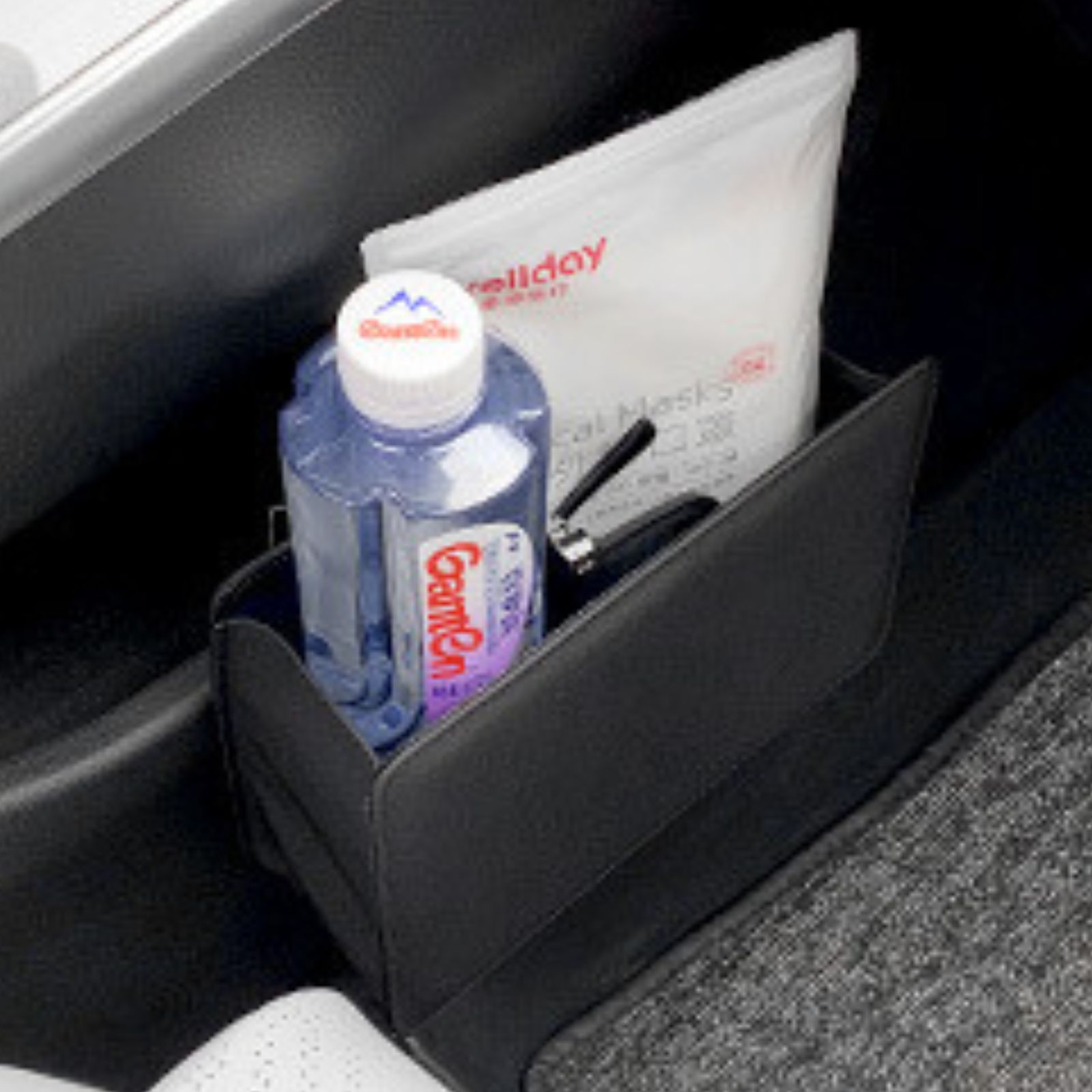 geneX 車用ゴミ箱 車用収納ケース 多機能車ゴミ箱 レザー 車用収納ケース ソフトゴミ箱 ドア収納 小物入れ 大容量 後部座席収納 簡単開閉 省スペース 耐久性 運転席用 対応 デスクも適用