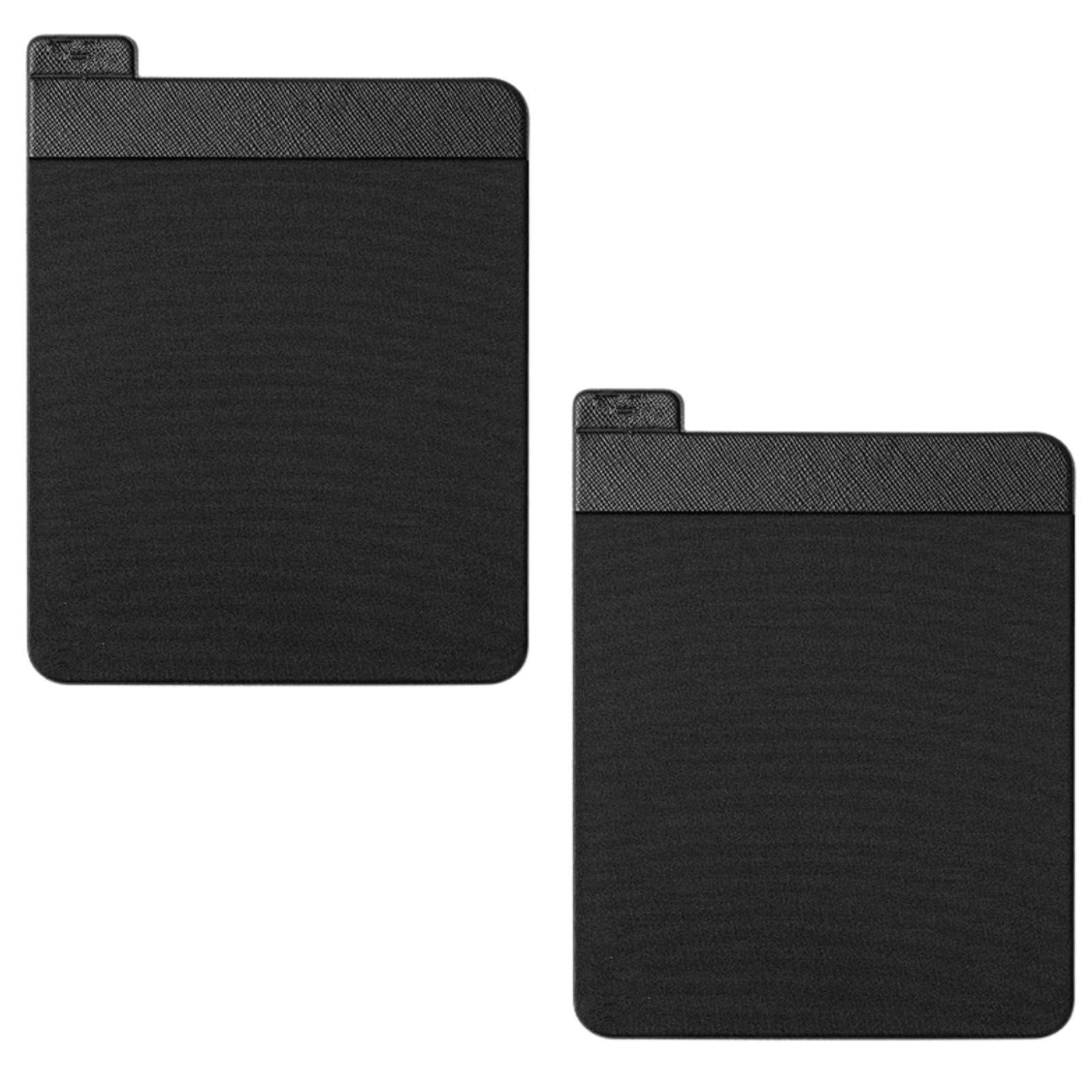 geneX 貼るポケット pc ノートパソコン 背面 ポケット 貼り付け 2個セット ポーチ ガシェット タブレット ケーブル 小物 収納