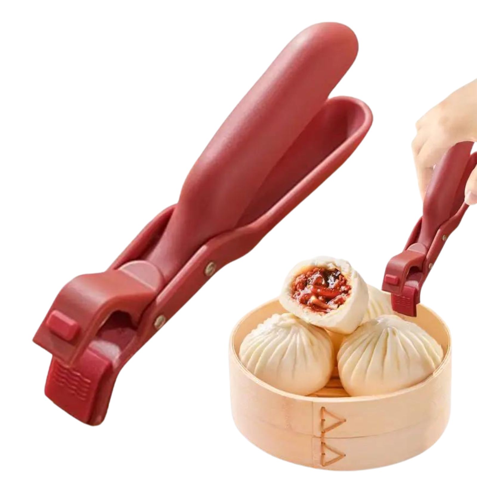 geneX ヤットコ 鍋掴み フライパン 取っ手 フライパンハンドル 鍋つかみ やっとこ オーブンクリップ オーブン フライパンの取っ手 ハンドル マルチハンドル