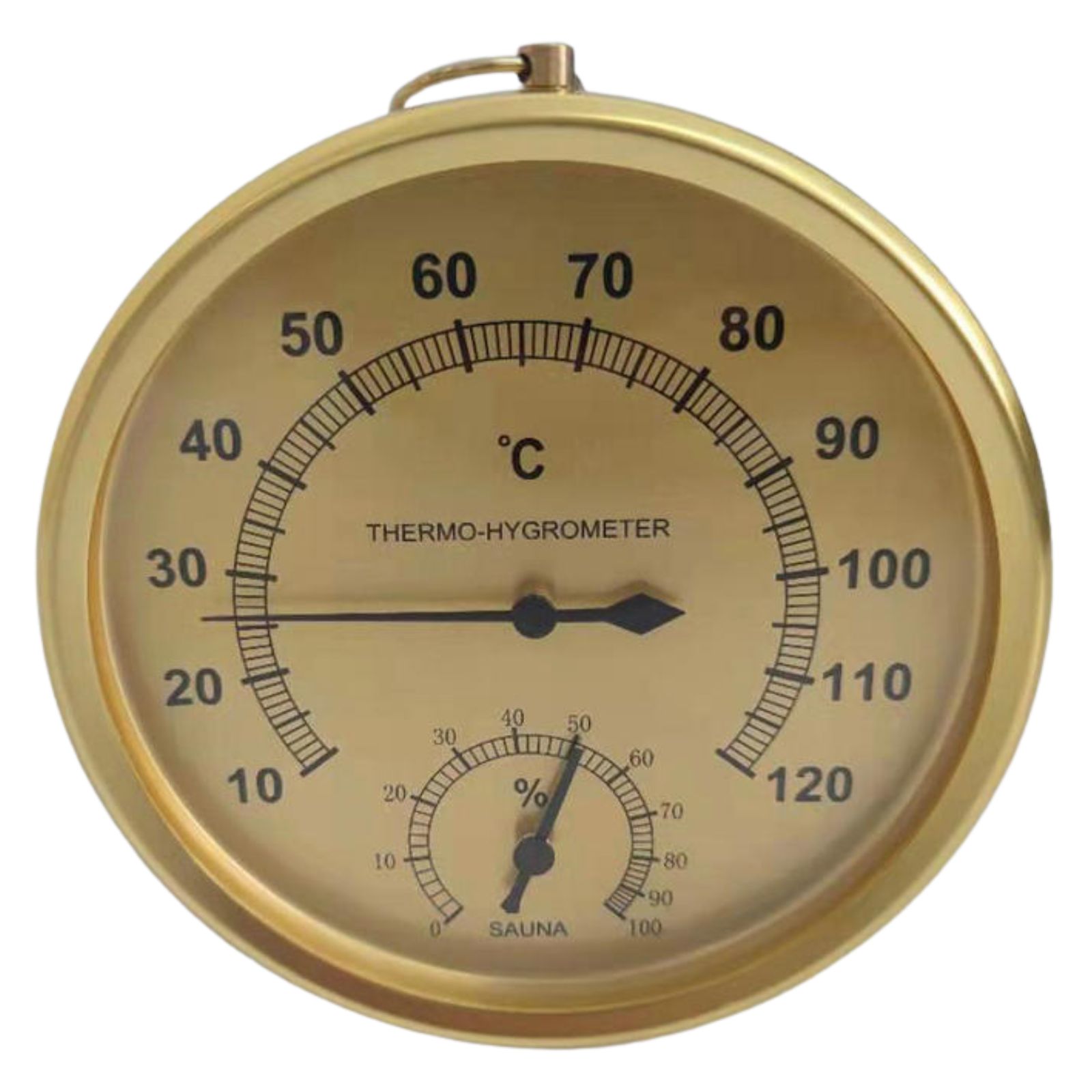 geneX サウナ 温湿度計 湿度計 室内外壁掛け式 防水 アナログ 吊り下げ お風呂