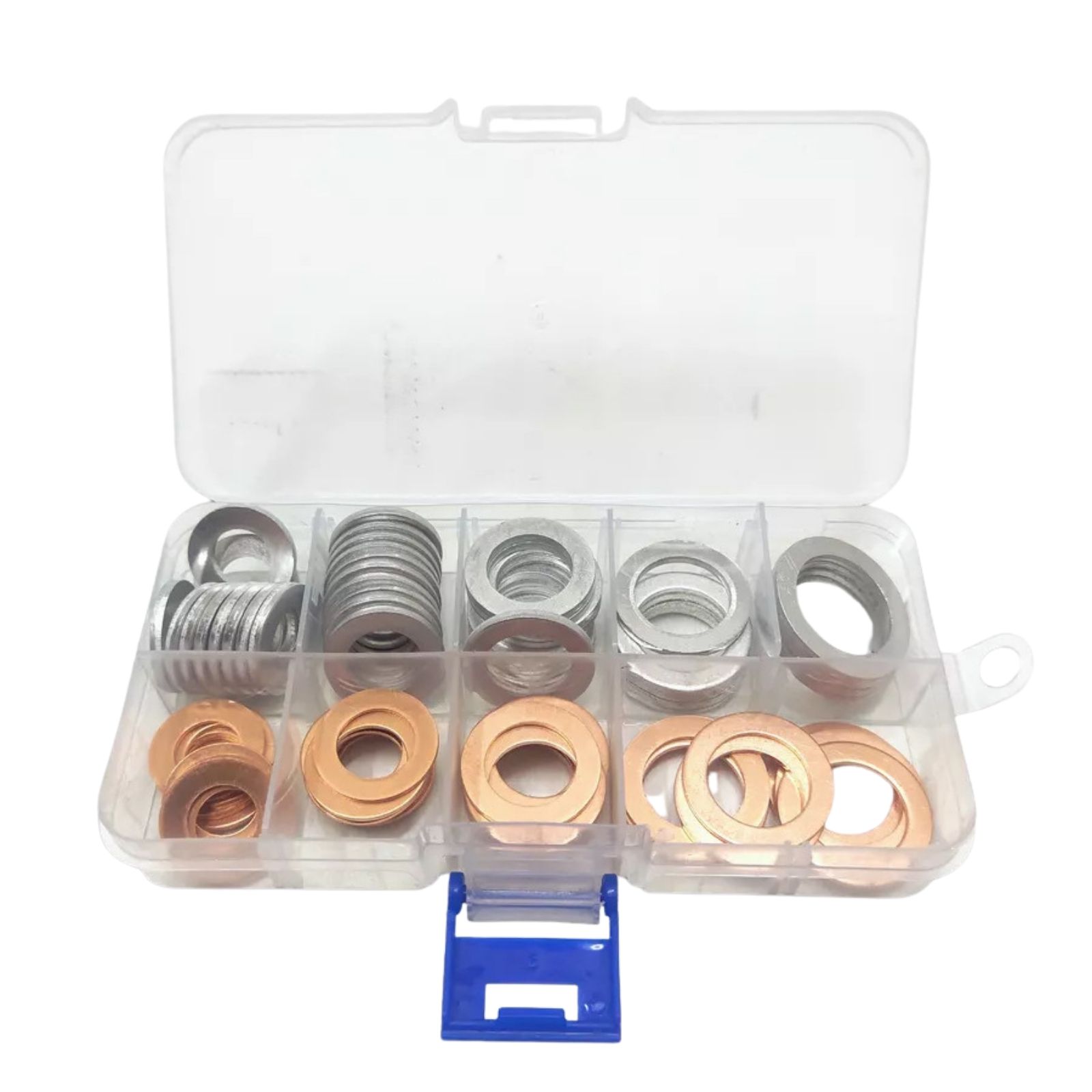 geneX オイル ドレンパッキン アルミワッシャー ドレンワッシャー 銅ワッシャー M10 M12 M14 M16 M18 80個セット 耐腐食性 耐久性素材使用(2.0)